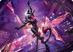 Gwenom, Remorseless Art Card (AASPM-008) - Art Series: Marvel's Spider-Man-1