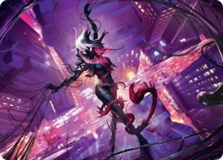 Gwenom, Remorseless Art Card (AASPM-008) - Art Series: Marvel's Spider-Man-1