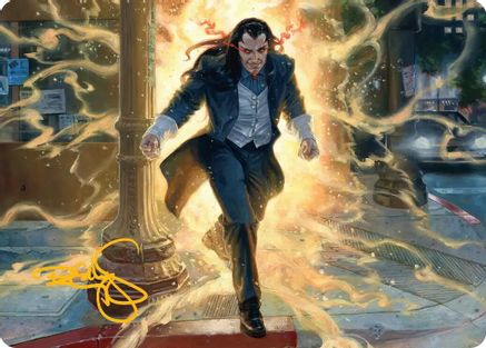 Morlun, Devourer of Spiders Art Card (Gold-Stamped Signature) (AASPM-009) - Art Series: Marvel's Spider-Man-1
