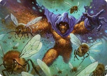 Swarm, Being of Bees Art Card (AASPM-011) - Art Series: Marvel's Spider-Man-1