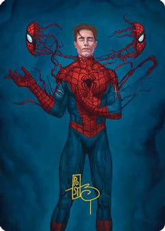 Secret Identity Art Card (Gold-Stamped Signature) (AASPM-006) - Art Series: Marvel's Spider-Man-1
