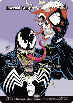 Infernal Grasp (Borderless) [Marvel Universe: Eternal-Legal]