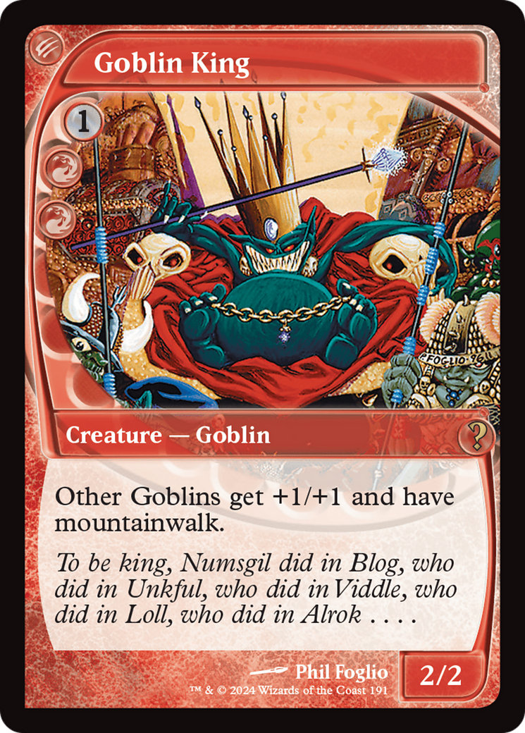 Goblin King (Future Sight) [Mystery Booster 2]-1