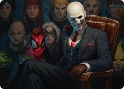 Chameleon, Master of Disguise Art Card (AASPM-005) - Art Series: Marvel's Spider-Man-1