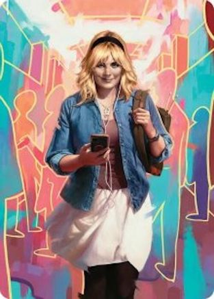 Gwen Stacy Art Card (13/54) (AASPM-013) - Art Series: Marvel's Spider-Man-1