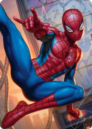 Sensational Spider-Man Art Card (AASPM-) - Art Series: Marvel's Spider-Man-1