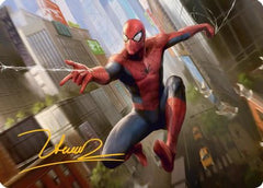 Amazing Spider-Man Art Card (24/54) (Gold-Stamped Signature) (AASPM-024) - Art Series: Marvel's Spider-Man-1