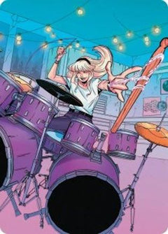 Gwen Stacy Art Card (34/54) (AASPM-034) - Art Series: Marvel's Spider-Man-1