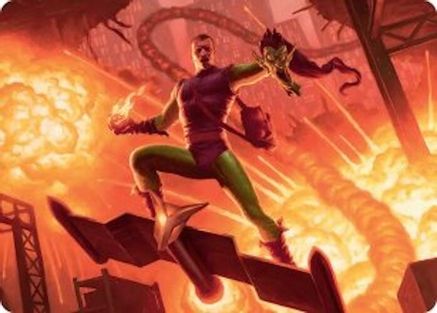 Green Goblin, Revenant Art Card (AASPM-027) - Art Series: Marvel's Spider-Man-1