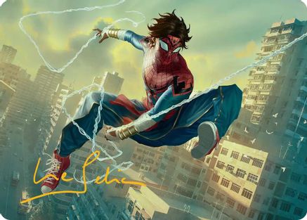 Spider-Man India Art Card (Gold-Stamped Signature) (AASPM-031) - Art Series: Marvel's Spider-Man-1