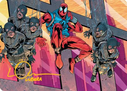 Scarlet Spider, Ben Reilly Art Card (Gold-Stamped Signature) (AASPM-038) - Art Series: Marvel's Spider-Man-1