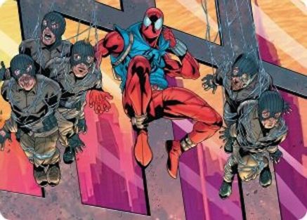 Scarlet Spider, Ben Reilly Art Card (AASPM-038) - Art Series: Marvel's Spider-Man-1