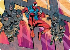 Scarlet Spider, Ben Reilly Art Card (AASPM-038) - Art Series: Marvel's Spider-Man-1