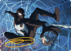Symbiote Spider-Man Art Card (Gold-Stamped Signature) (AASPM-040) - Art Series: Marvel's Spider-Man-1