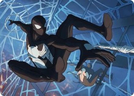 Symbiote Spider-Man Art Card (AASPM-040) - Art Series: Marvel's Spider-Man-1