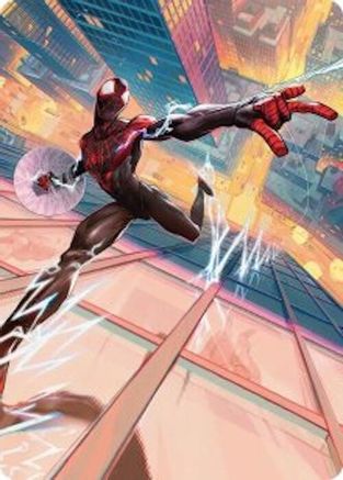 Ultimate Spider-Man Art Card (AASPM-041) - Art Series: Marvel's Spider-Man-1