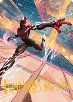 Ultimate Spider-Man Art Card (Gold-Stamped Signature) (AASPM-041) - Art Series: Marvel's Spider-Man-1