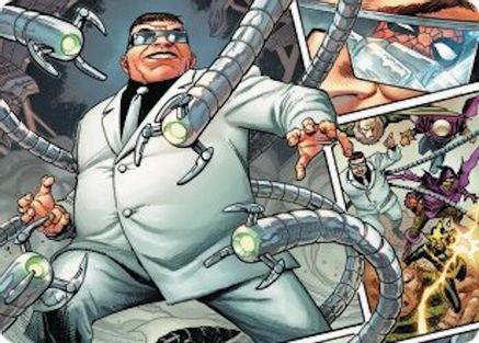 Doctor Octopus, Master Planner Art Card (48/54) (AASPM-048) - Art Series: Marvel's Spider-Man-1