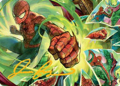 Kapow! Art Card (Gold-Stamped Signature) (AASPM-017) - Art Series: Marvel's Spider-Man-1
