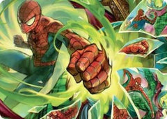 Kapow! Art Card (AASPM-017) - Art Series: Marvel's Spider-Man-1