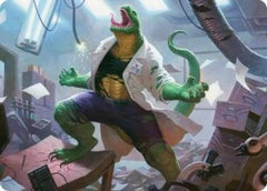 Lizard, Connors's Curse Art Card (AASPM-018) - Art Series: Marvel's Spider-Man-1