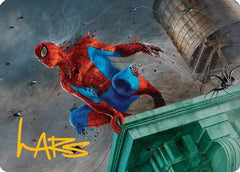 Spiders-Man, Heroic Horde Art Card (Gold-Stamped Signature) (AASPM-021) - Art Series: Marvel's Spider-Man-1
