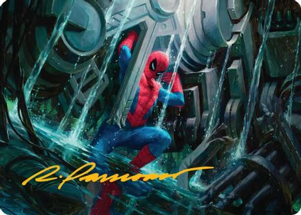 Strength of Will Art Card (Gold-Stamped Signature) (AASPM-022) - Art Series: Marvel's Spider-Man-1