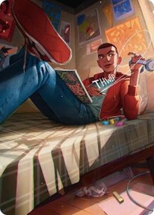 Miles Morales Art Card (AASPM-035) - Art Series: Marvel's Spider-Man-1