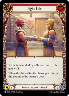 Fight Fair [SUP033] (Super Slam)  Rainbow Foil-1