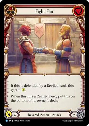 Fight Fair [SUP033] (Super Slam)  Rainbow Foil