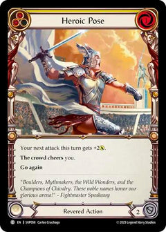 Heroic Pose (Yellow) [SUP058] (Super Slam)-1