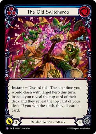 The Old Switcheroo [SUP087] (Super Slam)  Rainbow Foil