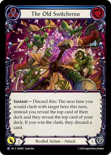 The Old Switcheroo [SUP087] (Super Slam)  Rainbow Foil-1