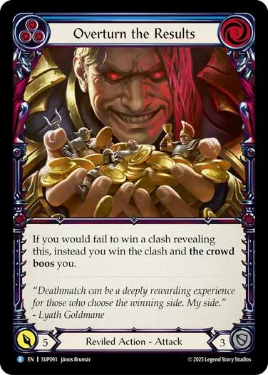 Overturn the Results [SUP093] (Super Slam)  Rainbow Foil-1