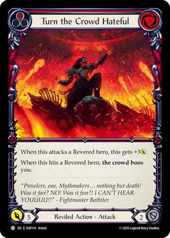 Turn the Crowd Hateful (Red) [SUP114] (Super Slam)-1