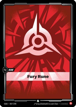 Fury Rune (007/298) - Origins-1