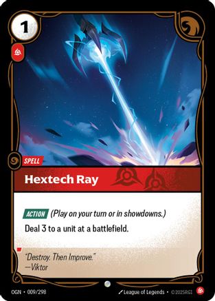 Hextech Ray (009/298) - Origins Foil-1