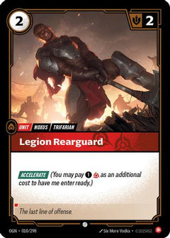 Legion Rearguard (010/298) - Origins Foil-1