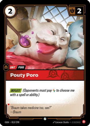 Pouty Poro (013/298) - Origins Foil-1