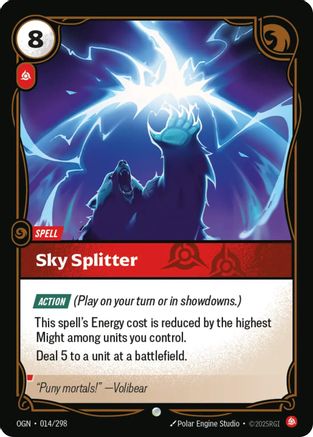 Sky Splitter (014/298) - Origins Foil-1