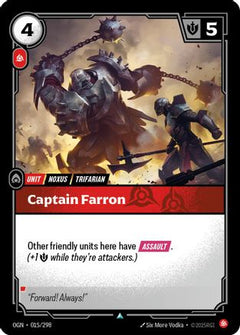 Captain Farron (015/298) - Origins Foil-1