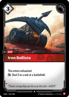 Iron Ballista (017/298) - Origins Foil-1