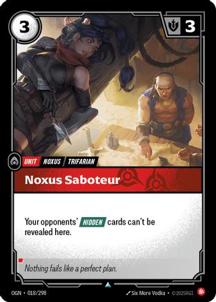 Noxus Saboteur (018/298) - Origins-1