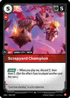 Scrapyard Champion (020/298) - Origins Foil-1