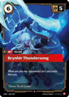 Brynhir Thundersong (026/298) - Origins Foil-1