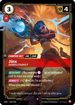 Jinx - Demolitionist (030/298) - Origins Foil-1