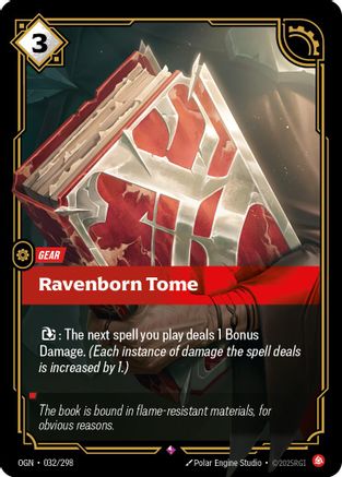 Ravenborn Tome (032/298) - Origins Foil-1