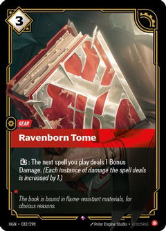 Ravenborn Tome (032/298) - Origins Foil-1