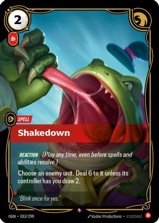 Shakedown (033/298) - Origins Foil-1