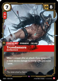 Tryndamere - Barbarian (034/298) - Origins Foil-1